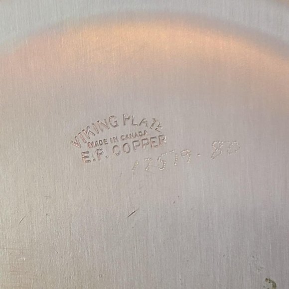 Round Silver Decorative Plate - Picture 11 of 11